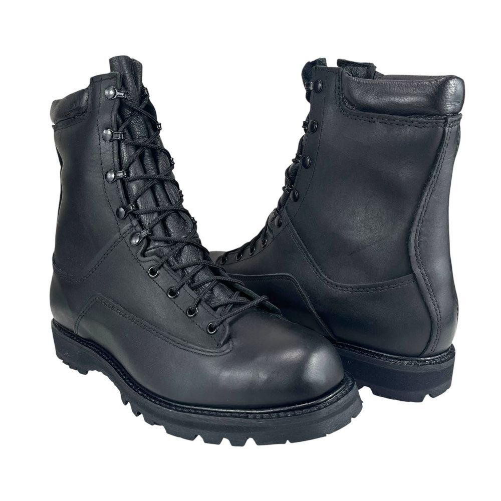 Corcoran Men’s 11W Black Leather Combat Boots 1697 Matterhorn Series Made in USA